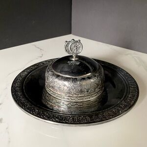 Silver Plate Server & Dome by Reed & Barton